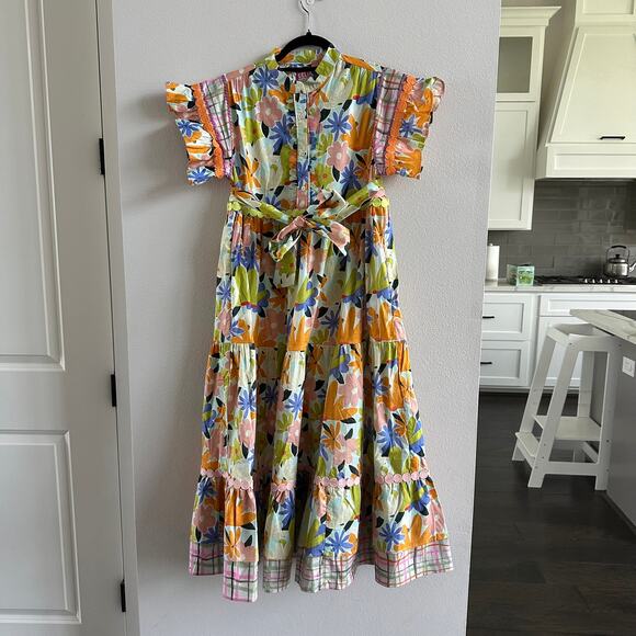 Celia B Seren Dress Floral Multi Size XS New - Picture 1 of 7
